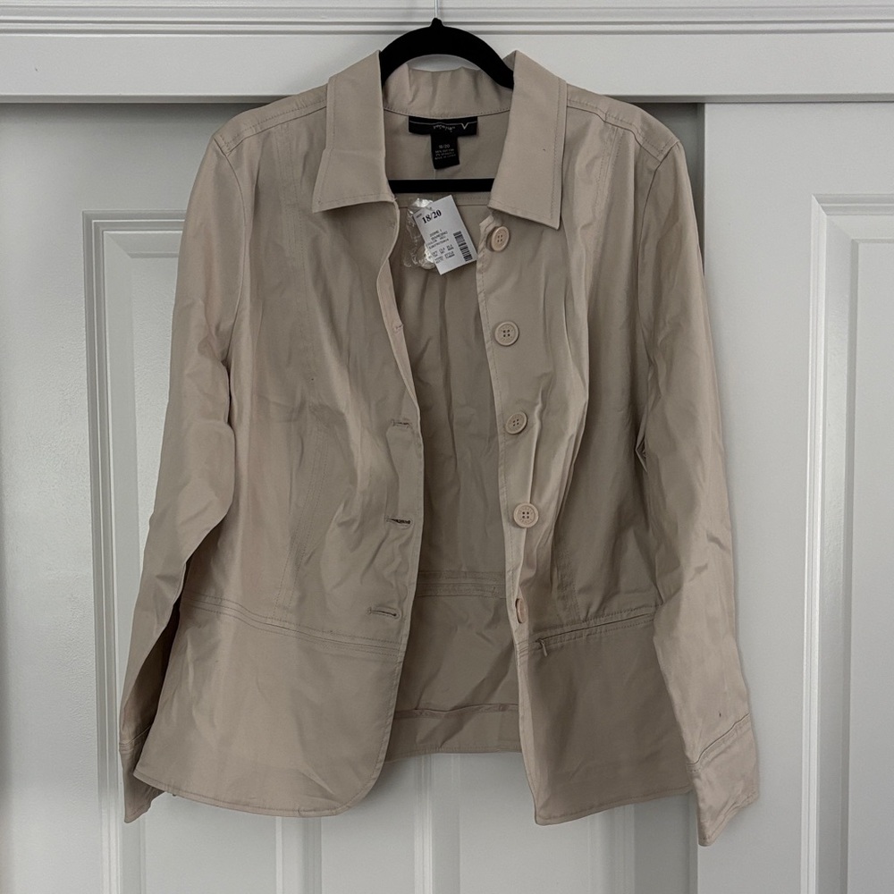 Venezia Women's Cream Blazer
